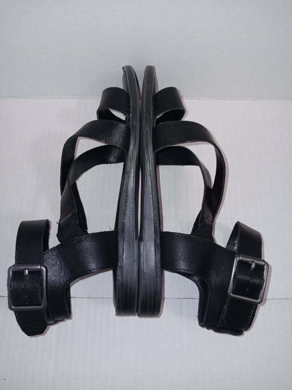 FRANCO SARTO ANKLE STRAP LEATHER UPPER GWENYTH GALIATOR SANDALS - Picture 4 of 10
